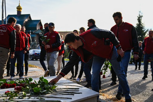 «Авангард» почтил память Алексея Черепанова