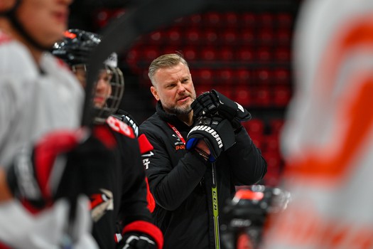 Раскатка «Авангарда» перед матчем с «Металлургом»