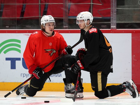 Открытая тренировка «Авангарда» перед вторым раундом плей-офф