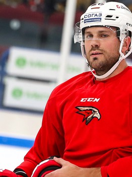 Раскатка «Авангарда» перед выездным матчем с «Металлургом»