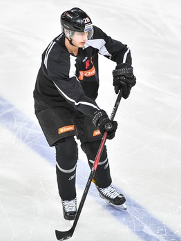 Тренировка "Авангарда" на льду "Арены Омск"