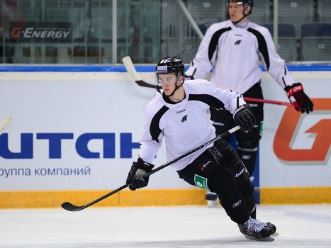 Тренировка "Авангарда" перед стартом домашней серии