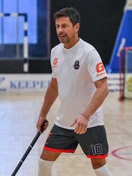 Товарищеский матч по флорболу. «Охранники Крылова» - «Мощные СМИ» 10:2