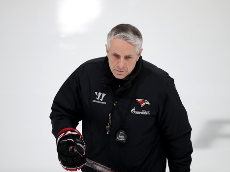 Раскатка «Авангарда» перед матчем с «Локомотивом»