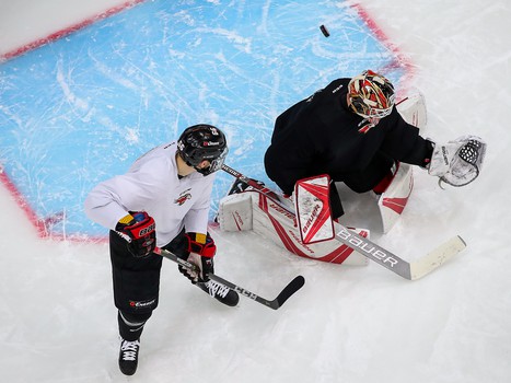 Раскатка «Авангарда» перед матчем с «Северсталью»