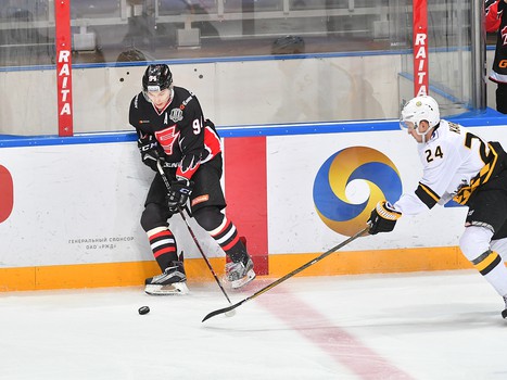 21.02.2018. Серия товарищеских матчей. "Авангард" - "Северсталь" 0:2