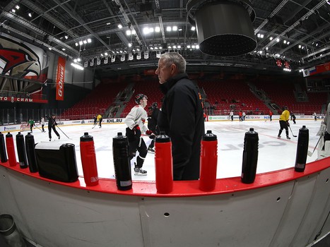 Открытая тренировка «Авангарда» перед стартом второго раунда плей-офф