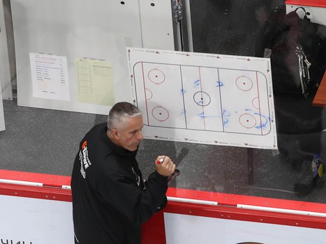 Открытая тренировка «Авангарда» для прессы и болельщиков