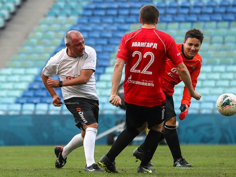 Товарищеский матч по футболу. Сборная «Авангард» - «Мощные СМИ» 13:2
