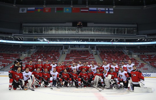 Ветераны «Авангарда» - сборная «Газпром нефти» 11:4