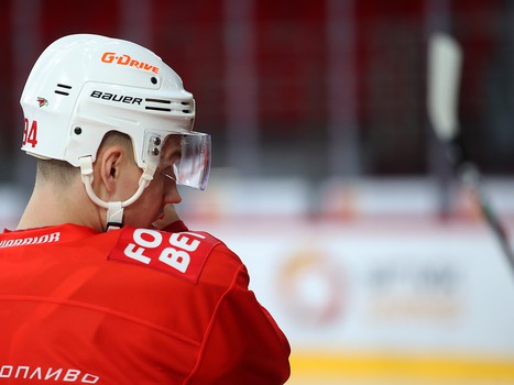 Раскатка «Авангарда» перед выездным матчем с «Автомобилистом»