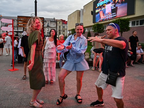 Артём Блажиевский на вечеринке Буэнос Летос