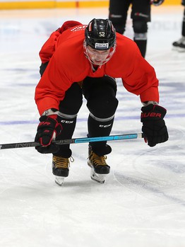 Раскатка «Авангарда» перед вторым матчем серии с «Салаватом Юлаевым»