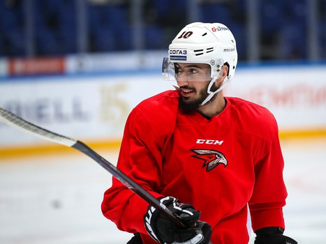 Раскатка «Авангарда» перед выездным матчем со «Спартаком»