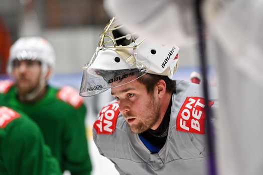 Тренировка «Авангарда» в Хабаровске