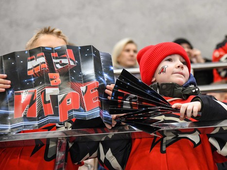 Открытие центрального комплекса Хоккейной Академии «Авангард» 