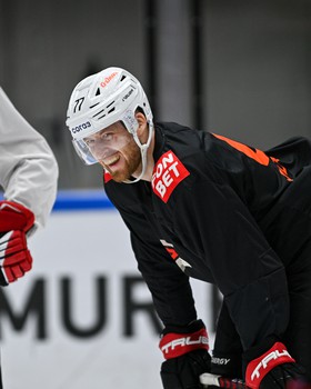 Тренировка «Авангарда» в Хабаровске