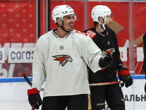 Раскатка «Авангарда» перед выездным матчем со «Спартаком»