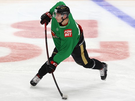 Раскатка «Авангарда» перед матчем со «Спартаком»