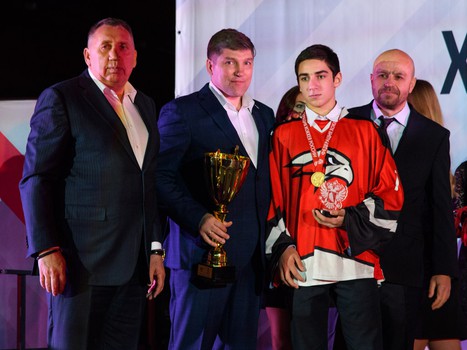 Церемония закрытия сезона в хоккейной школе «Авангард» и вручение Призов имени Л.Г. Киселева