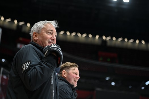 Тренировка «Авангарда» на старте паузы в чемпионате