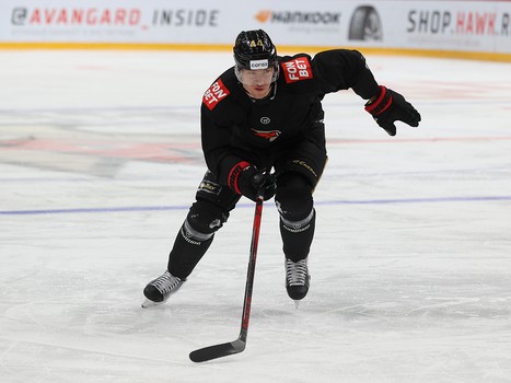 Раскатка «Авангарда» перед матчем против СКА