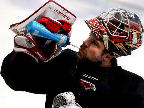 Раскатка «Авангарда» перед первым матчем серии с «Салаватом Юлаевым»