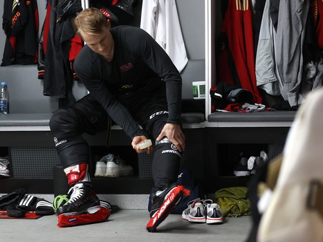 Первая тренировка Никиты Сошникова в «Авангарде»