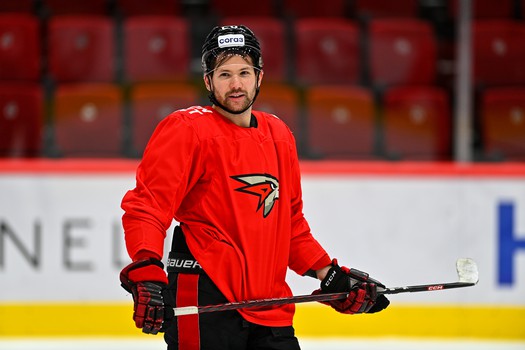 Раскатка «Авангарда» перед матчем с ХК «Сочи»