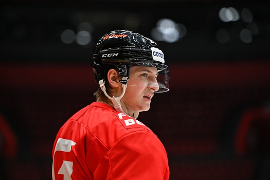 Раскатка «Авангарда» перед матчем с «Ак Барсом»