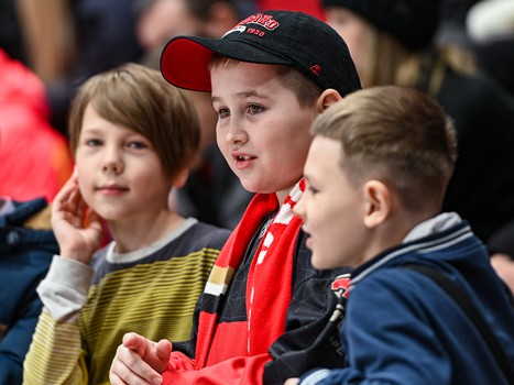 Открытая тренировка «Авангарда» перед вторым раундом плей-офф