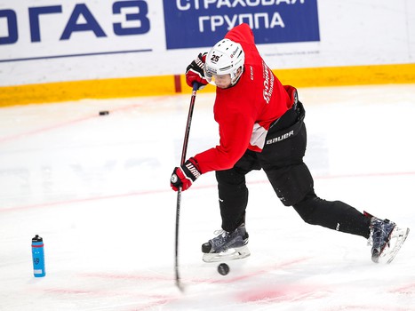 Раскатка «Авангарда» в Уфе перед четвертым матчем серии с «Салаватом Юлаевым»