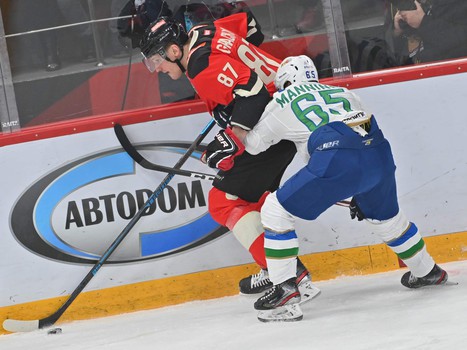 01.03.2020. 1/4 финала Конференции Восток, 1 матч. «Авангард» - «Салават Юлаев» 5:2