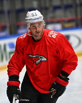 Тренировка «Авангарда» в Хабаровске