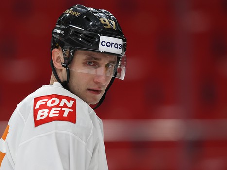 Раскатка «Авангарда» перед матчем против СКА