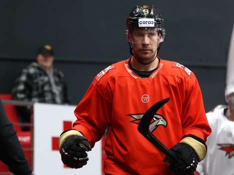 Раскатка «Авангарда» перед матчем с «Витязем»