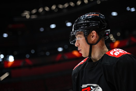 Раскатка «Авангарда» перед первым матчем серии с «Ладой»