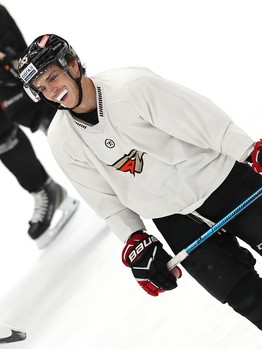 Раскатка «Авангарда» перед матчем с «Автомобилистом»