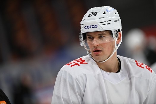 Раскатка «Авангарда» перед матчем в Магнитогорске