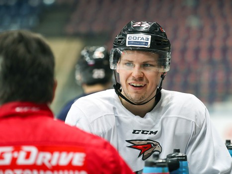 Раскатка «Авангарда» перед первым матчем серии с «Ак Барсом»