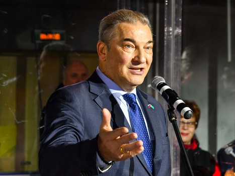 Открытие центрального комплекса Хоккейной Академии «Авангард» 