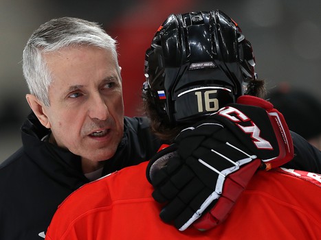 Раскатка «Авангарда» перед первым матчем серии с «Металлургом»