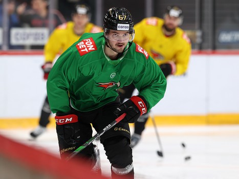 Раскатка «Авангарда» перед матчем с «Автомобилистом»