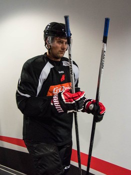 Первая тренировка Чеда Рау в "Авангарде"