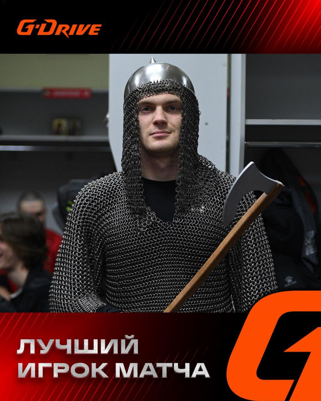 автор дубля и обладатель 100 заброшенных шайб в кхл дмитрий рашевский получил сегодня одеяние лучшего игрока матча ⚔️🦅