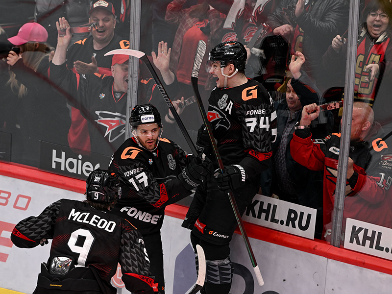 «АВАНГАРД» В ЧЕТВЕРТЬФИНАЛЕ КУБКА ГАГАРИНА | Первые секунды после гола Николая Прохоркина